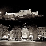 Full Moon over Hohensalzburg Castle, Salzburg